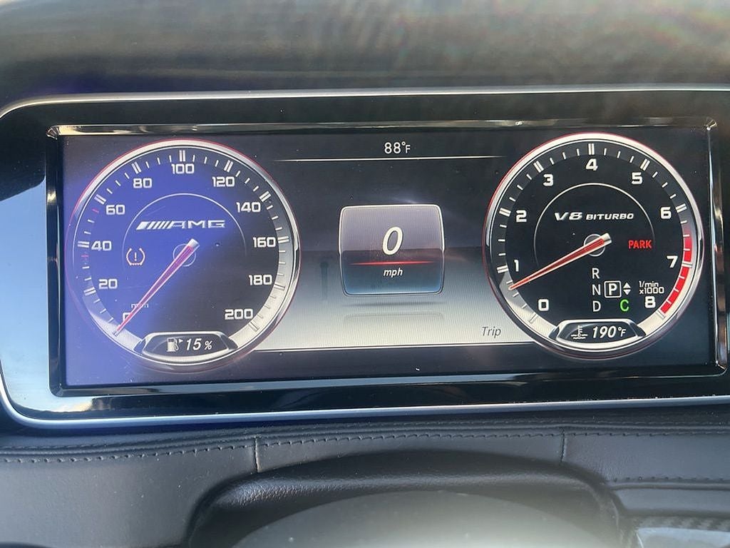 2015 Mercedes-Benz S-Class S 63 AMG® 4MATIC®