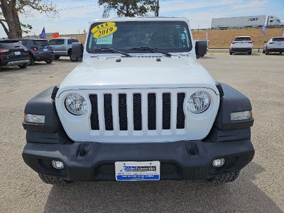 2019 Jeep Wrangler Unlimited Sport S
