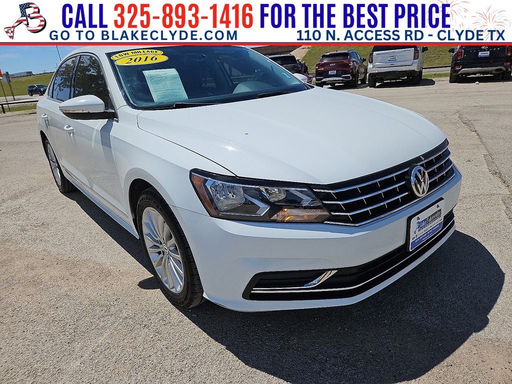 2016 Volkswagen Passat 1.8T SE