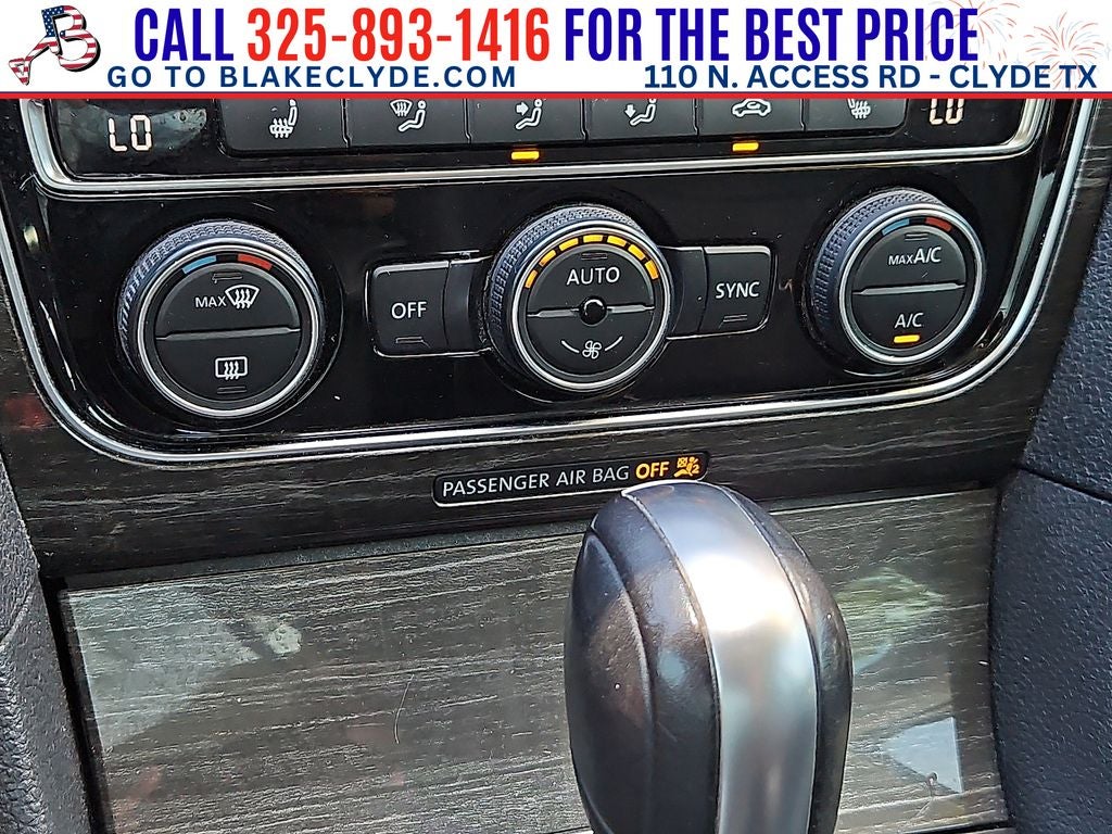 2016 Volkswagen Passat 1.8T SE