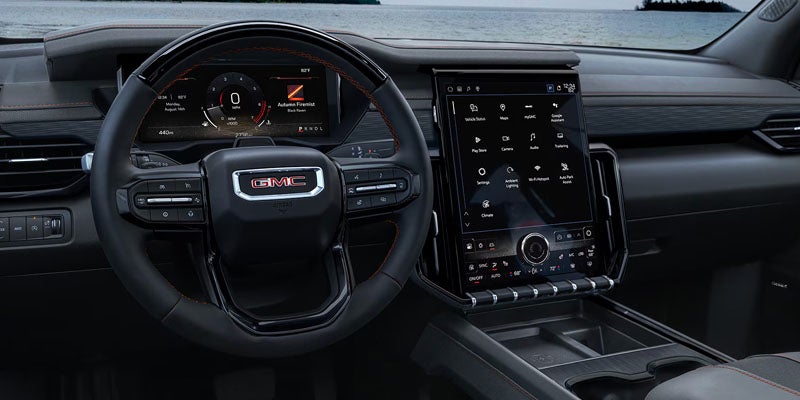 GMC Acadia Navigation Display
