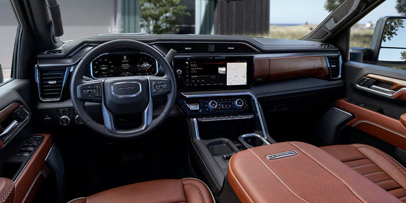 GMC Sierra 2500 HD Model Interior View