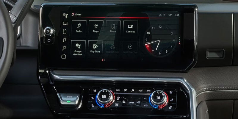 GMC Sierra 2500 HD Navigation Display